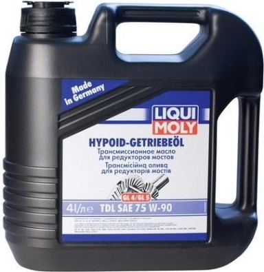 Масло трансмиссионное LIQUI MOLY 75W 90 Hypoid-Getriebeoil TDL GL-4/GL-5 4 л 3939 [3939]