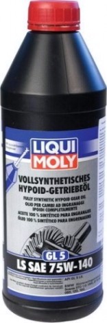 Масло трансмиссионное LIQUI MOLY 75W140 Vollsynthetisches Hypoid-Getriebeoil LS GL-5 1 л 4421/8038 [4421/8038]