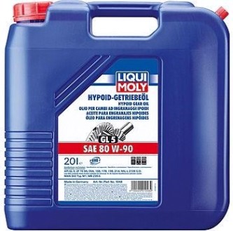 Масло трансмиссионное LIQUI MOLY 80W 90 Hypoid-Getriebeoil GL-5 20 л 1048 [1048]