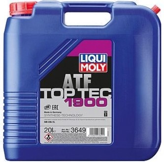 Масло трансмиссионное LIQUI MOLY Top Tec ATF 1900 для АКПП 20 л 3649 [3649]