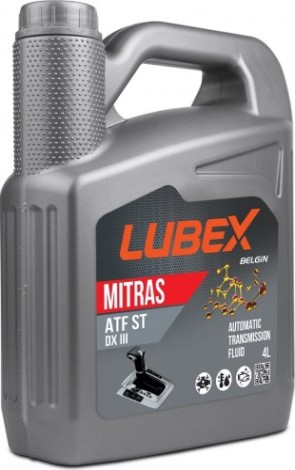 Масло трансмиссионное Lubex MITRAS ATF ST DX III для АКПП 4 л. синтетическое [L020-0876-0404]
