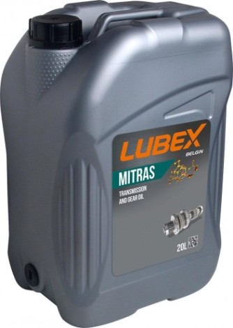 Масло трансмиссионное Lubex MITRAS AX HYP 80W90 GL-5 20 л. минеральное [L020-0882-0020]