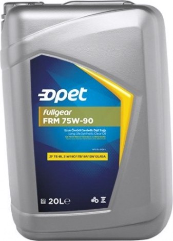 Масло трансмиссионное OPET Fullgear FRM 75W90 GL-4/GL-5 20 л [601216237]