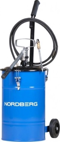 Маслораздаточная установка NORDBERG N5025 для густой смазки 25 л [ЦБ-00011973]