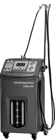 Маслосборная установка NORDBERG CMA35S для промывки и замены масла в акпп (серая) [ЦБ-0007743]