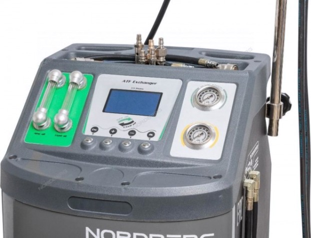 Маслосборная установка NORDBERG CMA35S для промывки и замены масла в акпп (синяя) [ЦБ-00007356]