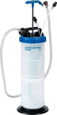 Маслосборная установка NORDBERG NO2306 с ручным приводом, 5,5 л [ЦБ-00015622]