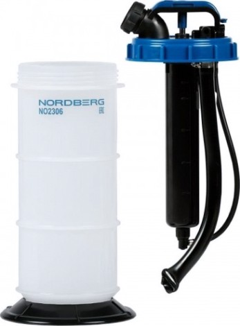 Маслосборная установка NORDBERG NO2306 с ручным приводом, 5,5 л [ЦБ-00015622]