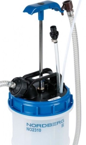 Маслосборная установка NORDBERG NO2308 с ручным приводом, 7,5 л [ЦБ-00015623]