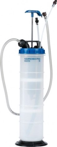 Маслосборная установка NORDBERG NO2310 с ручным приводом, 9,5 л [ЦБ-00015624]
