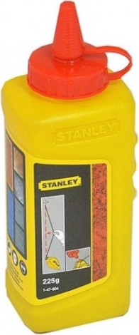 Мел для отбивки STANLEY 1-47-804 225 гр., красный