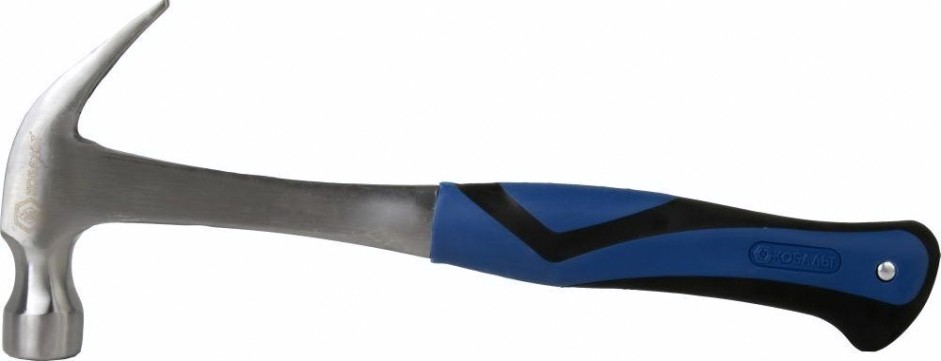 Молоток - гвоздодер Кобальт 450 гр. 240-881 [240-881]