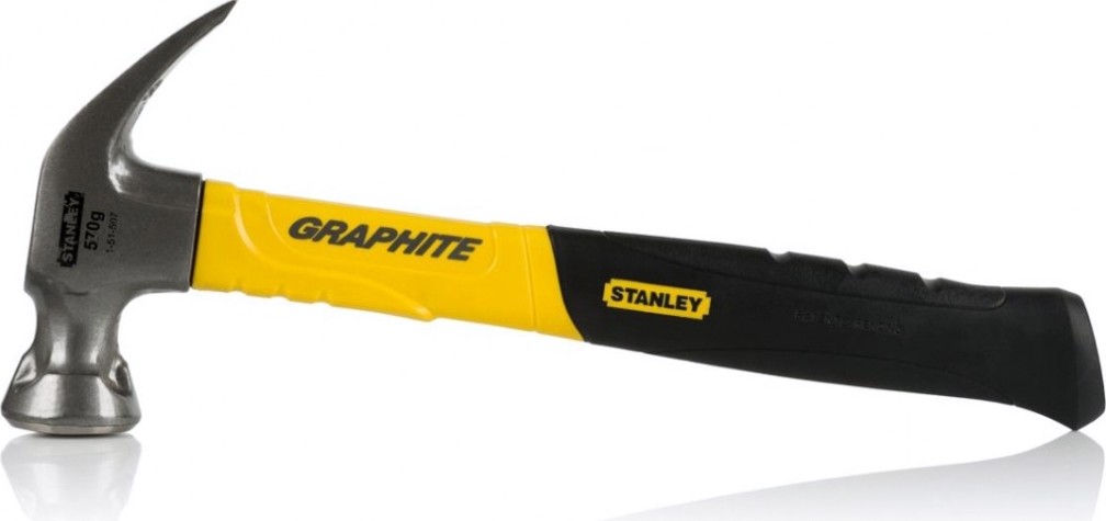 Молоток STANLEY GRAPHITE 1-51-507 570 гр., с гвоздодером [1-51-507]