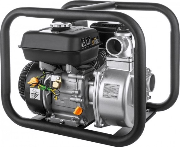 Мотопомпа бензиновая HYUNDAI HY 50 для слабозагрязненной воды