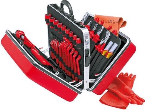 Набор диэлектрического инструмента KNIPEX 989914 1000 V, 48 предметов [KN-989914]