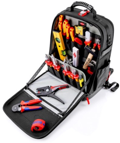 Набор электромонтажного инструмента KNIPEX KN-002150E Modular X18 в рюкзаке,22 предм.