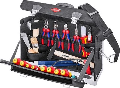 Набор инструмента для электромонтажа KNIPEX 24 предмета 002102SL [KN-002102SL]