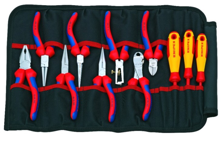 Набор инструментов для монтажа KNIPEX 11 предметов 001941 [KN-001941]