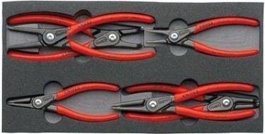 Набор инструментов в лотке KNIPEX 002001V02 6 предметов [KN-002001V02]