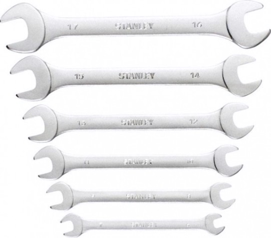 Набор ключей рожковых STANLEY 1-95-767 6 предметов