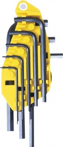 Набор ключей шестигранных STANLEY 0-69-252 комплект из 8-ми торцевых 1/16"-1/4"