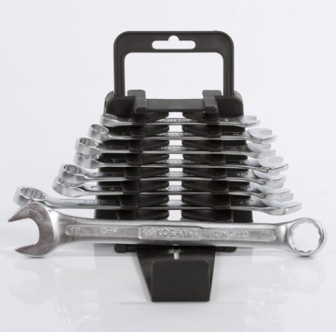 Набор комбинированных ключей Кобальт 020103-08