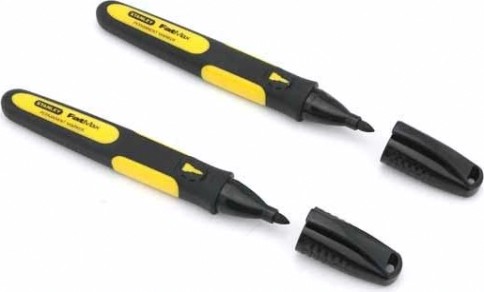 Набор маркеров STANLEY "FatMax®" 0-47-312 (черный цвет, 2 шт.) [0-47-312]