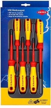 Набор отверток диэлектрических KNIPEX 002012V04 [KN-002012V04]