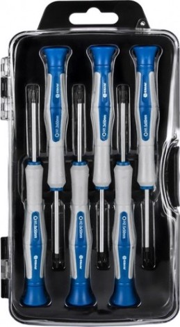 Набор отверток Кобальт 245-244 для точных работ ultra grip 50 мм, кейс (6 шт.)