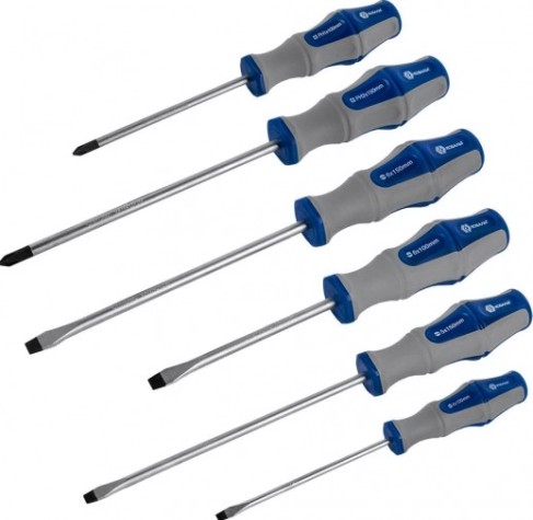 Набор отверток Кобальт 646-669 ultra grip cr-v (6 шт.)