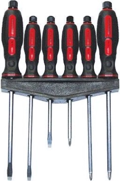 Набор отверток СОРОКИН 1.94 силовых, под ключ 6 шт