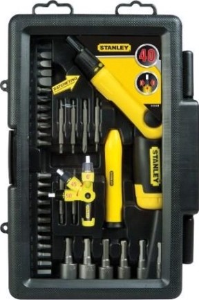 Набор отверток STANLEY 0-63-038 38 предметов со вставками в футляре