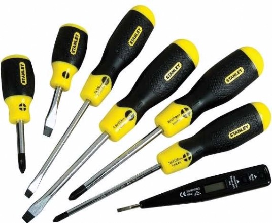 Набор отверток STANLEY CUSHION GRIP 0-65-009 7 предметов [0-65-009]