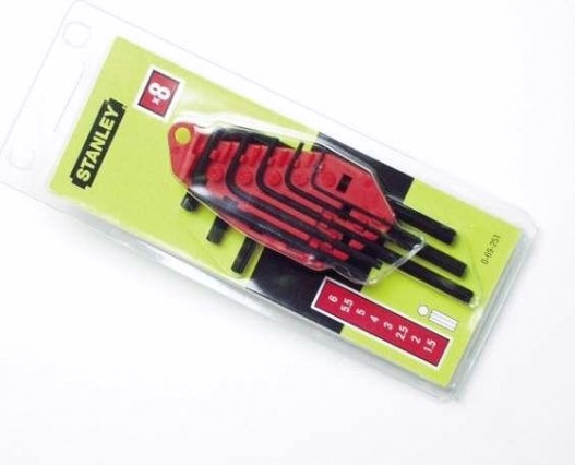 Набор шестигранников STANLEY 8 предметов 0-69-251 [0-69-251]