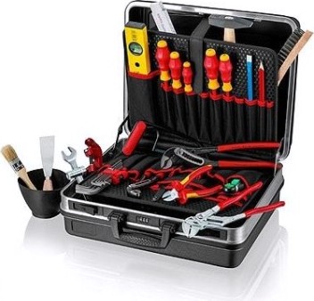 Набор слесарных инструментов KNIPEX 23 предмета 00 21 05 HK S [KN-002105HKS]