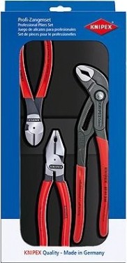 Набор слесарных инструментов KNIPEX 3 предмета 002010 [KN-002010]