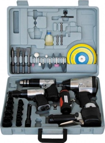 Набор СОРОКИН 2.154 пневмоинструмента, 43 предмета