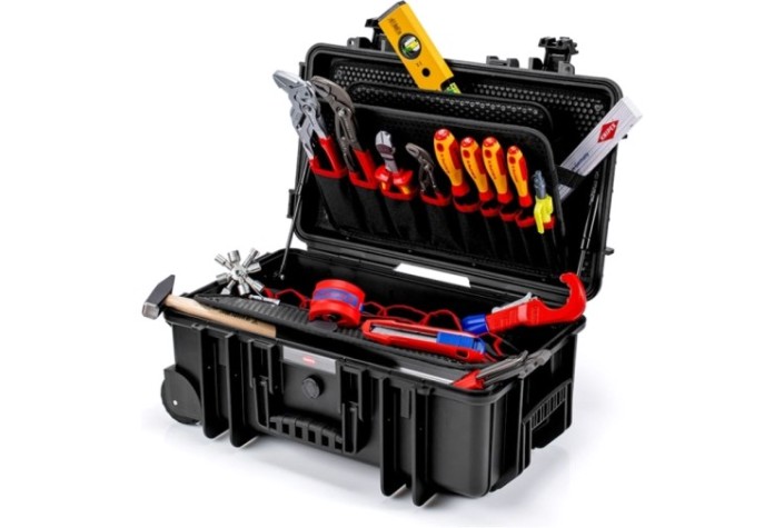 Набор столярно-слесарного инструмента KNIPEX KN-002133S Robust26 Move Plumbing в кейсе,17 предм.