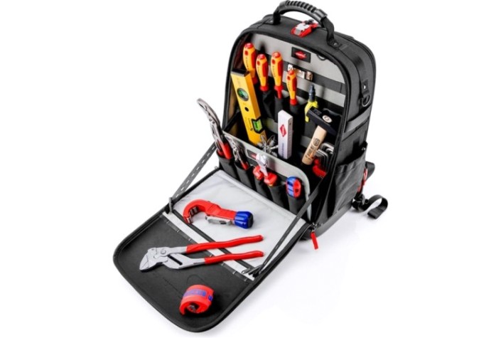 Набор столярно-слесарного инструмента KNIPEX KN-002150S Modular X18 в рюкзаке,17 предм.