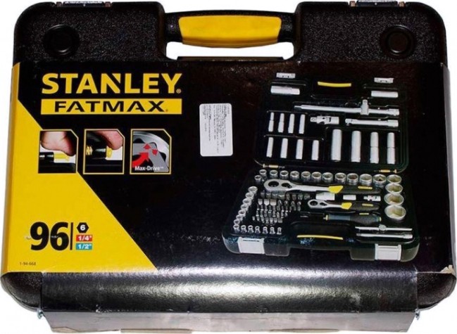 Набор столярно-слесарного инструмента STANLEY 1-94-668 профессиональный "expert" 1/4"+1/2" (97 предметов)