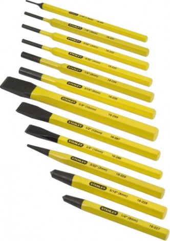 Набор выколоток и зубил STANLEY 4-18-299 12 предметов