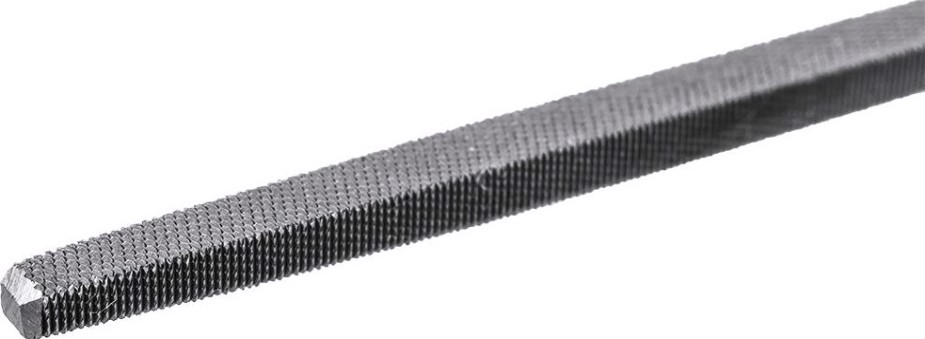 Напильник квадратный Кобальт 247-712 двухкомпонентная рукоятка, № 2, 200мм