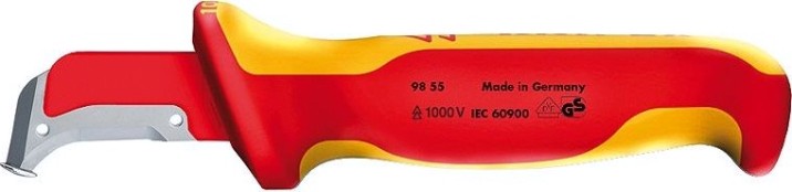 Нож для снятия изоляции диэлектрический KNIPEX 9855 [KN-9855]