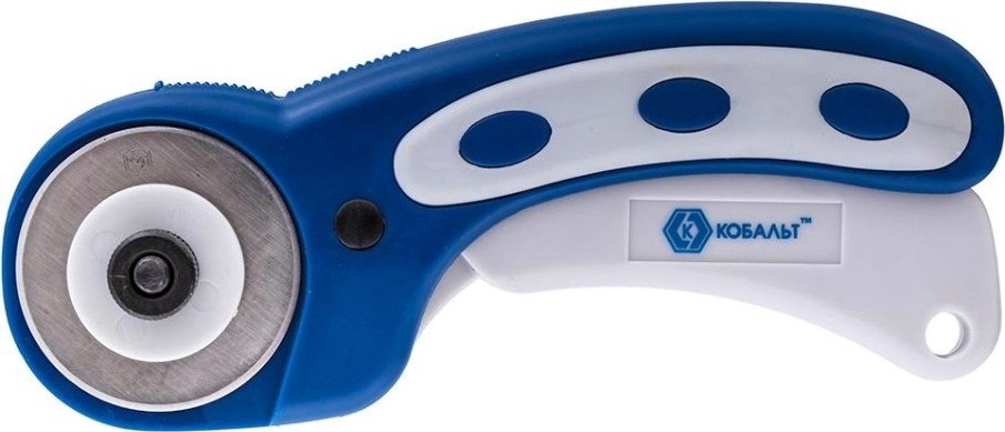 Нож для строительных работ Кобальт 245-022 технический круговое лезвие 45 мм (1 шт.)
