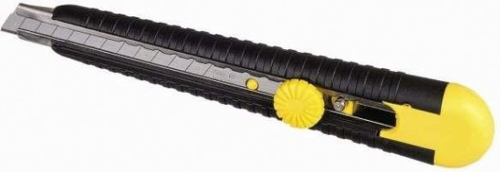 Нож STANLEY DynaGrip SNAP OFF BLADE 1-10-409 с отламывающимися сегментами 9 мм [1-10-409]