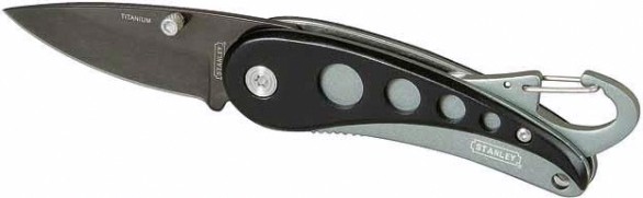 Нож STANLEY "Pocket Knife with Karabiner" 0-10-254 с выдвижным лезвием [0-10-254]
