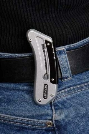 Нож STANLEY QuickSlide POCKET KNIFE 0-10-810 с выдвижным лезвием [0-10-810]