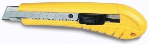 Нож STANLEY SNAP OFF BLADE 0-10-280 с отламывающимися сегментами 18 мм [0-10-280]