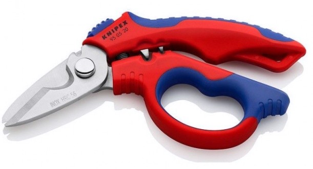 Ножницы электрика KNIPEX KN-950520SB угловые