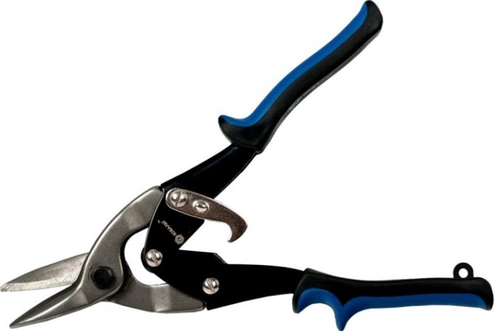 Ножницы по металлу Кобальт 647-475 ручные прямой рез 250 мм, cr-v